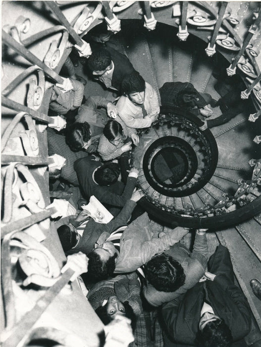 immigration manifestation bureau main d'oeuvre 1973 photo photographie vintage