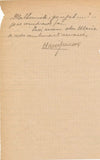 intéressant ensemble autographe Henri JEANSON 2 lettres 1 billet 1 télégramme