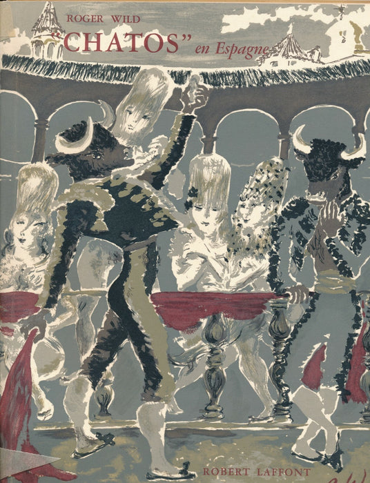 Roger WILD peintre illustrateur 3 lettres autographes signées exemplaire CHATOS