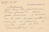 Maxime WEYGAND général Académie française lettre autographe signée invitation