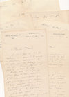 Jacques DUMONT ensemble lettres autographes violon violoniste musique OBERDOERFF