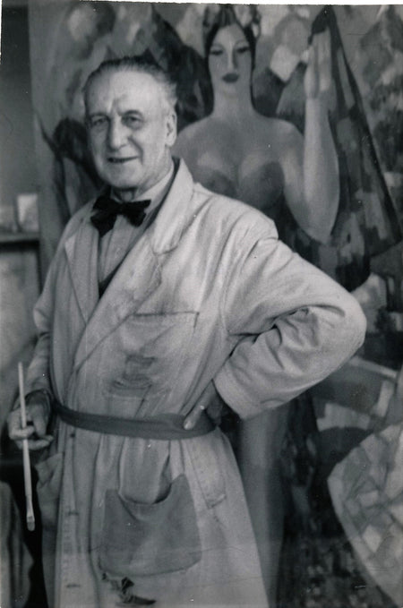 John Duncan FERGUSSON peintre portrait argentique époque Ecosse photographie