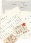 Jacques de Lacretelle 6 lettres autographes signées et 1 carte son travail