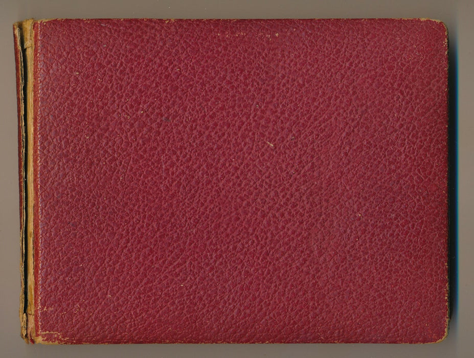 ALBUM AMICORUM 17 signatures Sacha Guitry Louis Jouvet Darrieux et 1 aquarelle