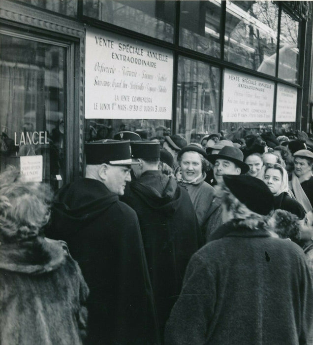 Lancel Paris vente spéciale  photographie photo tirage argentique v. 1950 luxe