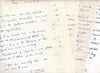 peintre Paul Collomb Correspondance 9 lettres lot ET lithographie signée
