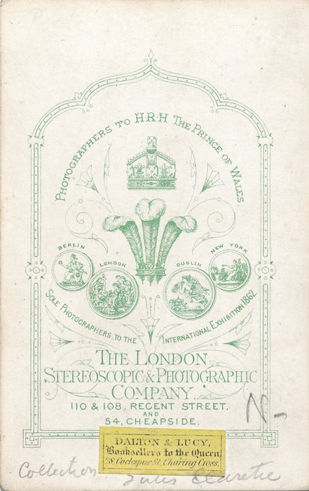 Henry Wadsworth LONGFELLOW cdv photo photographie stereophonic