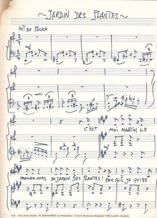 Daniel SCHMITT ensemble lettres et poèmes autographes illustrés