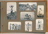 2 album photos illustrant la vie d'une femme (1920-1960) snapshots amateur