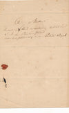 peintre Louise HERSENT lettre autographe Mobilier Royal comtesse Ménibus 1832