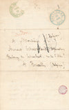 Adolphe N. DIDRON lettre autographe signée peintre Armand SCHAEPKENS archéologie