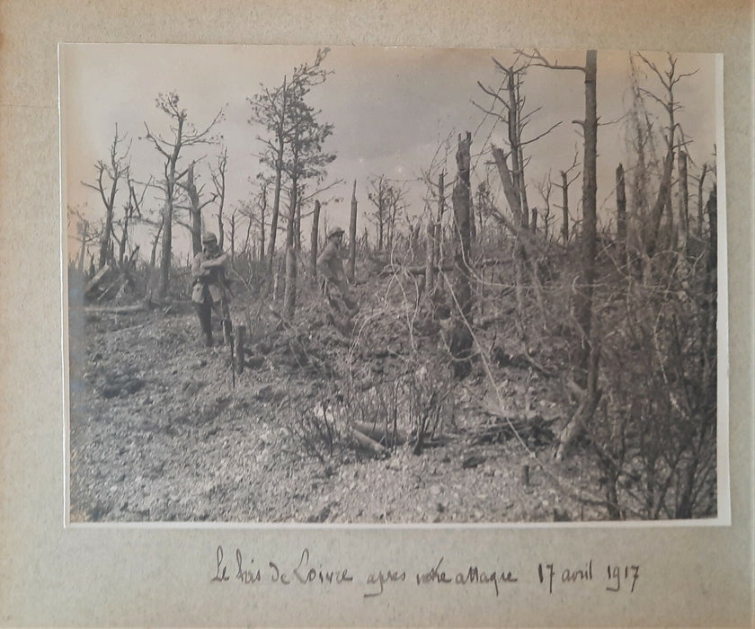 Première guerre mondiale album photo 80 tirages Laffaux Gerbéviller Godat Estrée