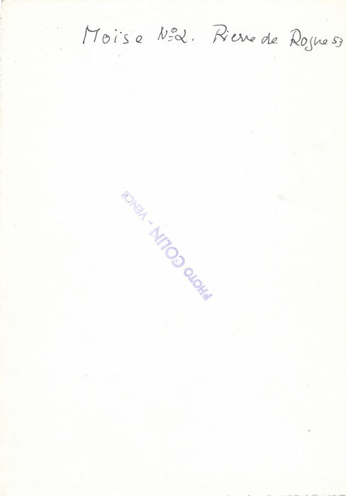 Sculpture Marc Chagall 6 photographie argentique photo Moïse David...