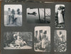 2 album photos illustrant la vie d'une femme (1920-1960) snapshots amateur