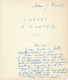 Images à danser manuscrit autographe chorégraphie 14 projets de ballets