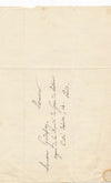 Baron TAYLOR lettre autographe signée aide Maurice Alhoy Gens de lettres
