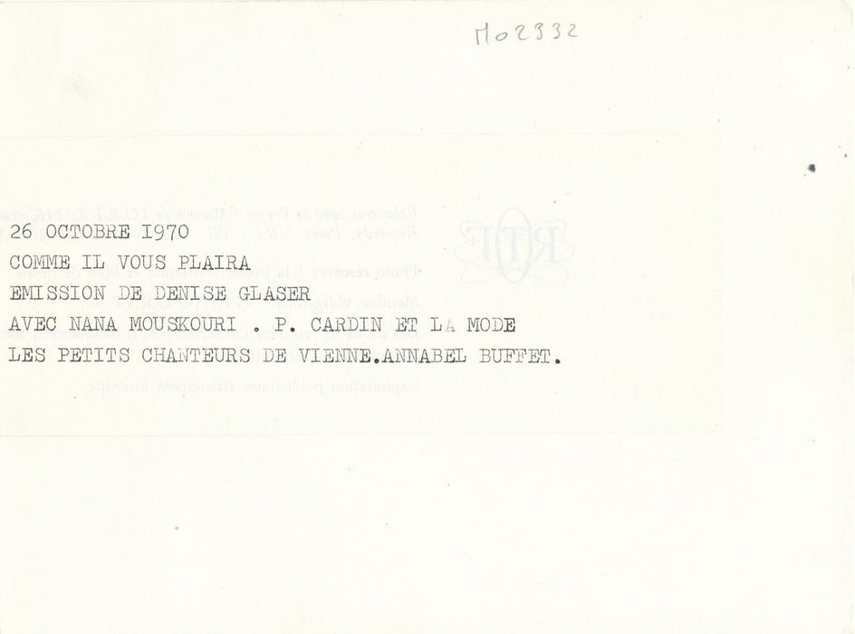 mode  10 photo Saint Laurent (2) Balmain (2) Cardin (3) Courrèges (2) Heim