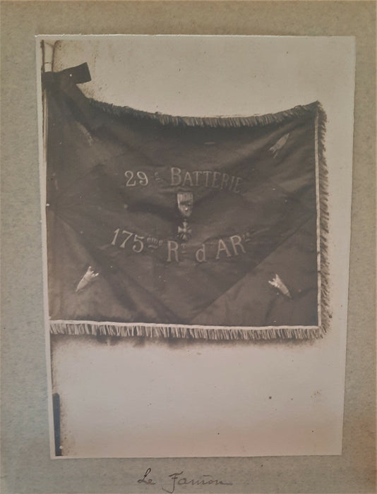 Première guerre mondiale album photo 80 tirages Laffaux Gerbéviller Godat Estrée