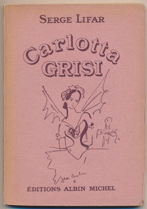 Serge LIFAR envoi autographe signé danse Carlotta Grisi