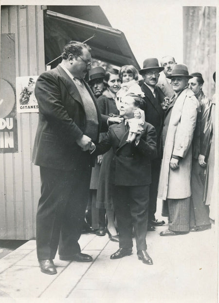 Pierre ALCOVER, Comédie Française, 1934 nain photo photographie époque TOL