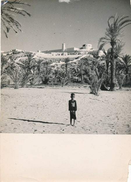 L’enfant Frison-Roche et Georges Tairraz photo photographie Sahara expédition