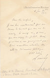 Lot ensemble 5 présidents de la République 5 lettres autographes signées cartes