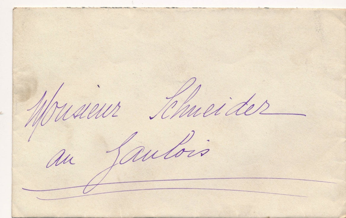 chanteuse actrice Jane Pierly lettre autographe signée journaliste Gaulois 