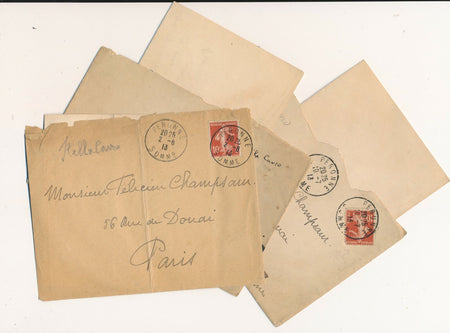 Stella CAVRO, artiste dramatique à Péronne 3 lettres à Félicien CHAMPSAUR