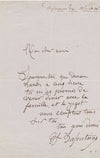 Henri LAFONTAINE comédien dramaturge 2 lettres autographes signées