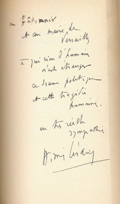 Aimé CÉSAIRE littérarure 4 dédicaces autographes signées 4 ouvrages reliés 1 E0