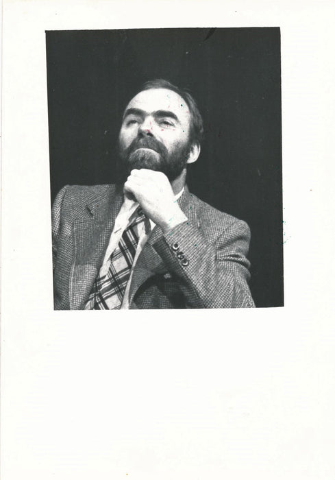 Marcelyn PLEYNET poète 2 portraits photo argentique époque photographie