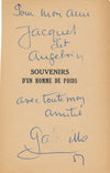 essai 4 dédicaces autographes signées Grosrichard Gabriello Chauvel Naegelen 