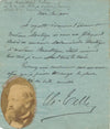 Charles TELLIER froid industriel ingénieur lettre autographe signée photo