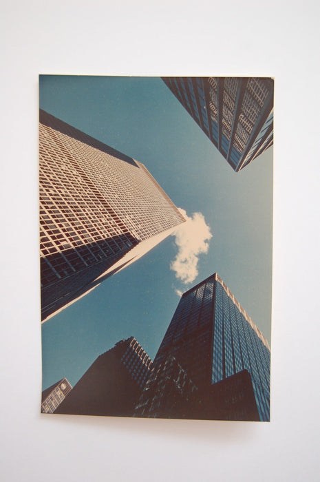 Architecture tours ciel nuage gratte ciel tirage couleur photo photographie