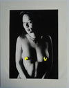 Etude femme asiatique courbes formes argentique grand format photographie