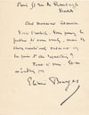 Elemir Bourges 2 lettres autographes signées choses incohérentes ! Goncourt