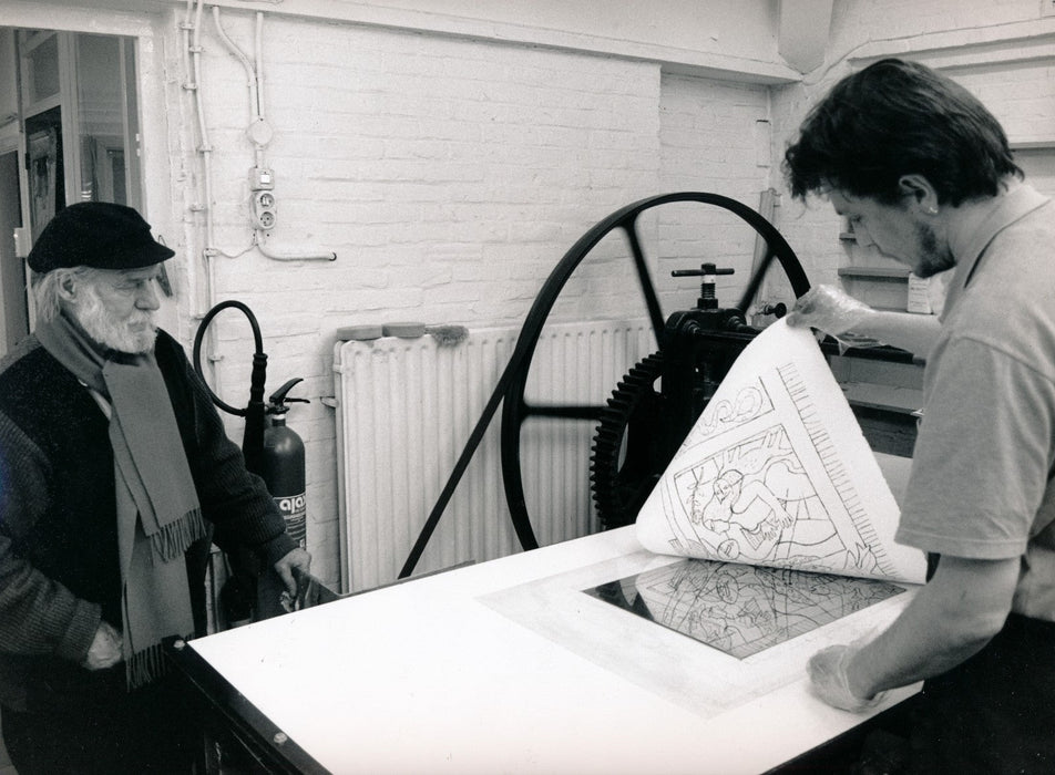 Corneille Cobra photographe Nico Koster tirage argentique époque 1996 estampe