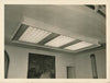 Plafonnier rectangulaire luminaire Art déco photo photographie époque Borremans