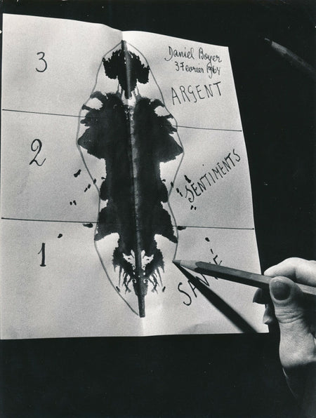 Encromancie : lire l’avenir dans les taches d’encre 2 tirages photo photographie