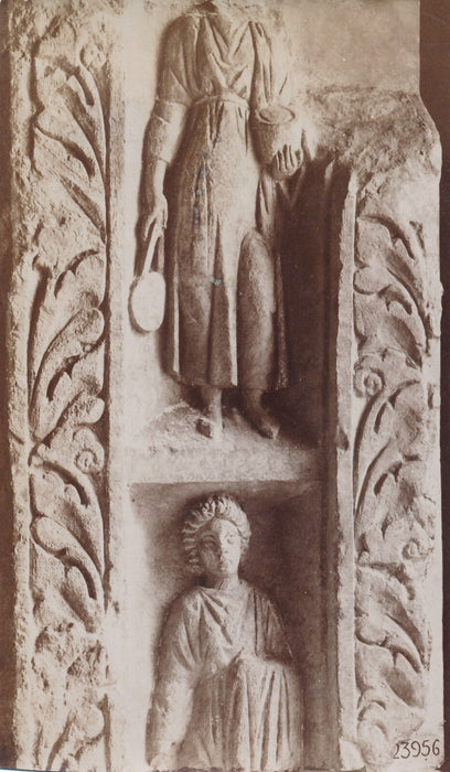 Cathédrale de Reims, sculptures 3 photo photographie citrate art roman