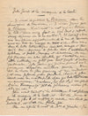 Anonyme Manuscrit autographe sur Jules Janin Houssaye Marquise Carte Roqueplan