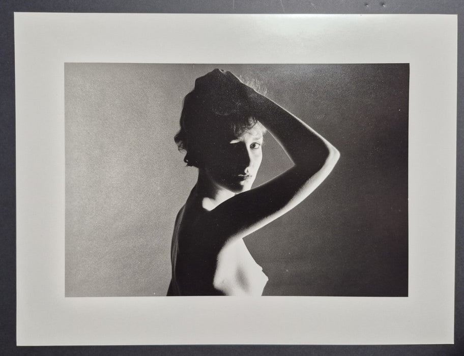 femme 2 études de nu visage ombre lumière photo photographie v. 2000