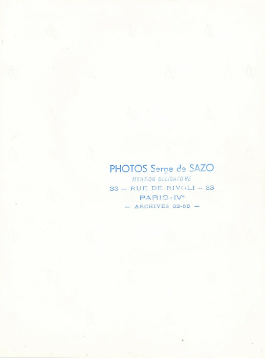 Serge de SAZO neige enfant photo photographie époque