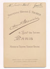 Baryton opéra Lucien NOËL photographie signée albumine carte cabinet