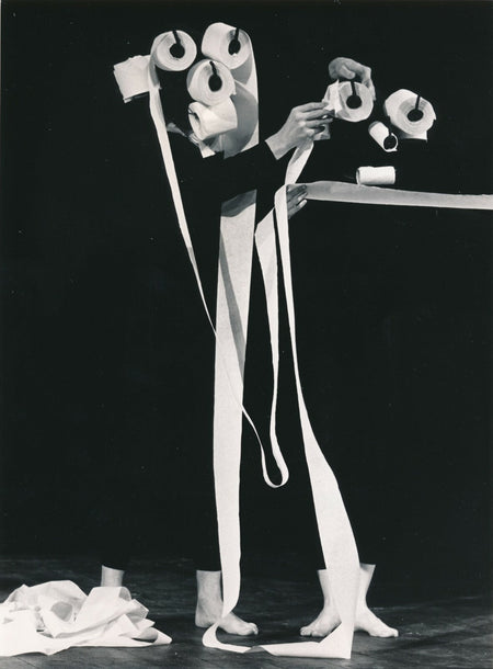 Les Mummen Mummenschanz théâtre Paris mime photo photographie Birgit Püve 1977