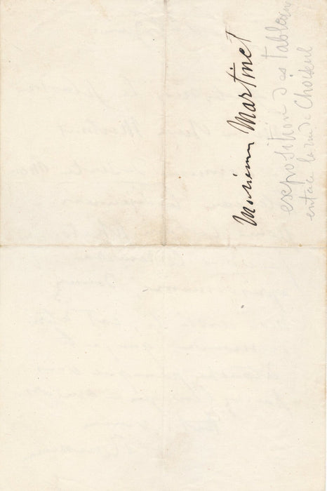 peintre Léon ROUSSEAU lettre autographe signée photographie peinture