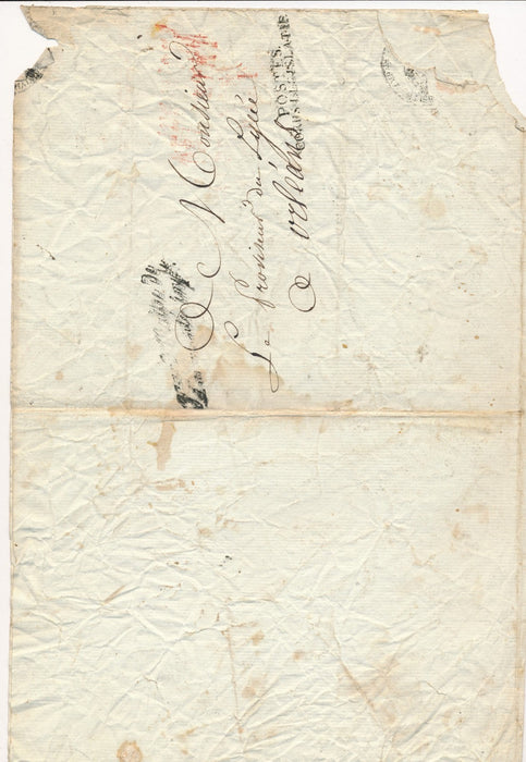 Louis de Fontanes (1757-1821) lettre signée Lycee Orléans Empire 