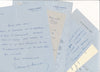théâtre Edouard BOURDET 4 lettres autographes signées 2 lettres signées 4 cartes