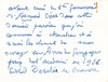 Léonce RAFFIN curé de la Madeleine lettre autographe signée princesse Gonzague