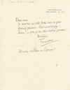 Pierre FRONDAIE (1884-1948) dramaturge écrivain 2 lettres autographes signées
